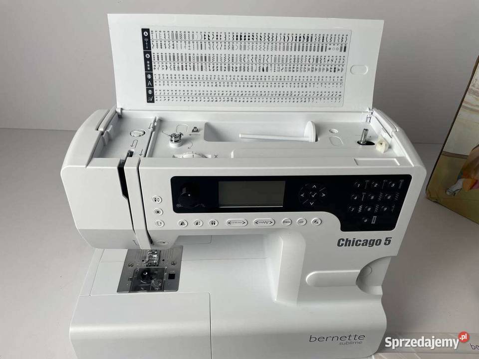 Bernette Maszyna do szycia Bernette Chicago 5 sprzedam