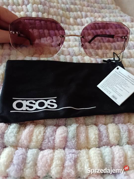 ASOS Ekskluzywne Okulary przeciwsłoneczne w etui