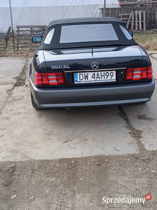 SL 500 V8 Europa 163 przebieg 1990r Wrocław sprzedam