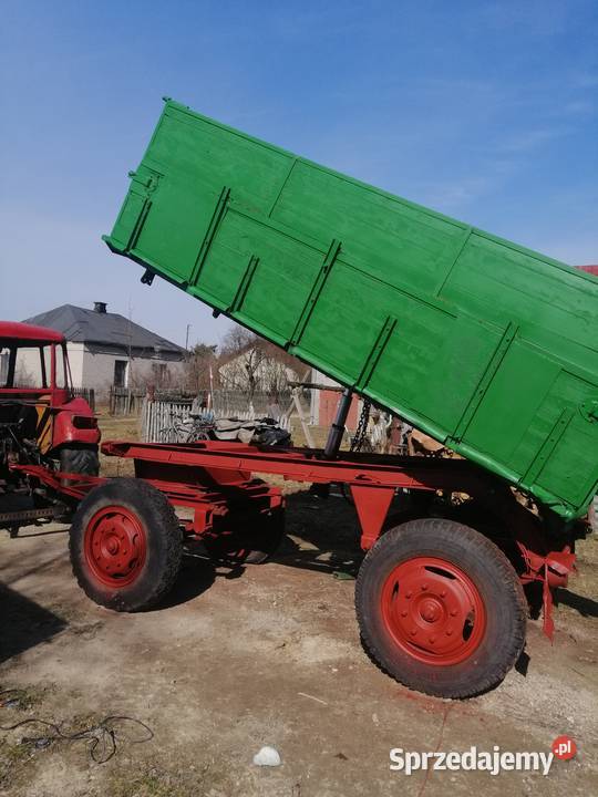 Przyczepa dwuosiowa wywrotka rolnicza Krzywda sprzedam