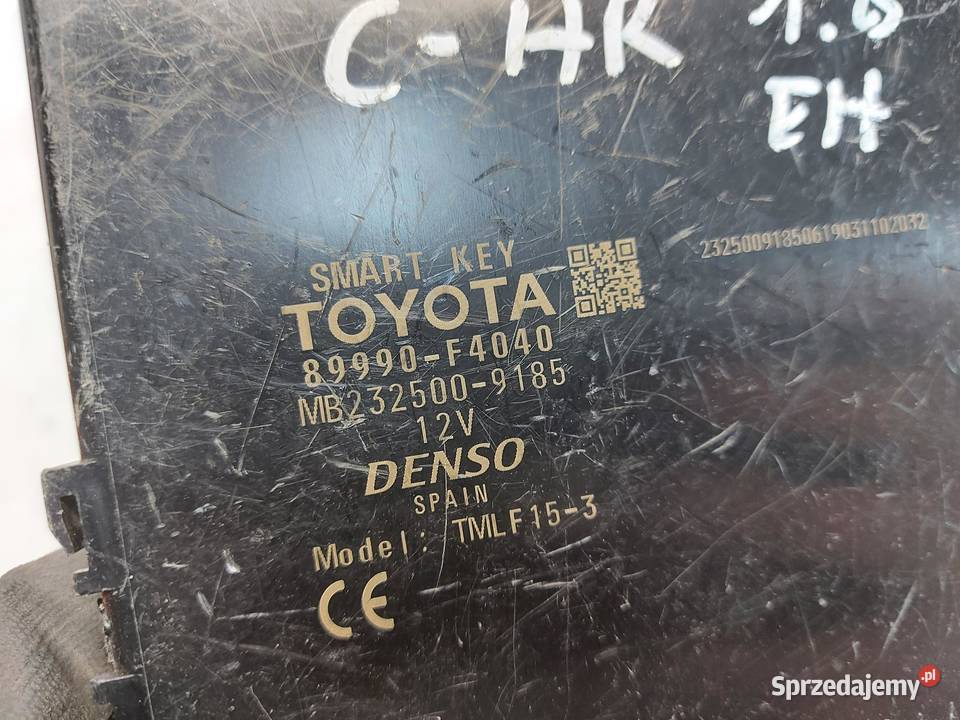 TOYOTA CHR 2019 Moduł sterownik SMART KEY sprzedam