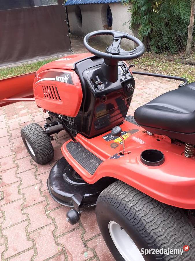 Traktorek kosiarka MTD 125 2 noże nowy pług Trawniki