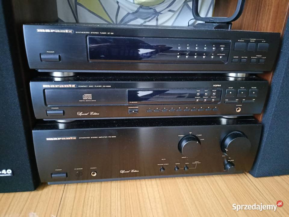 Zestaw Marantz PM66SE CD63SE ST55 Kolumny Audio sprzedam