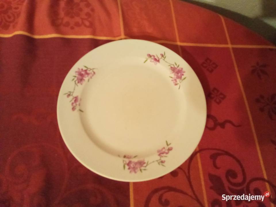 Talerzyk chiński w róże PRL mazowieckie Warszawa sprzedam