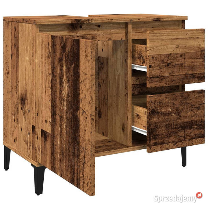 Szafka pod umywalkę stare drewno 65x33x60 Warszawa