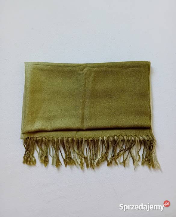 Dlugi szal zielony Warszawa sprzedam