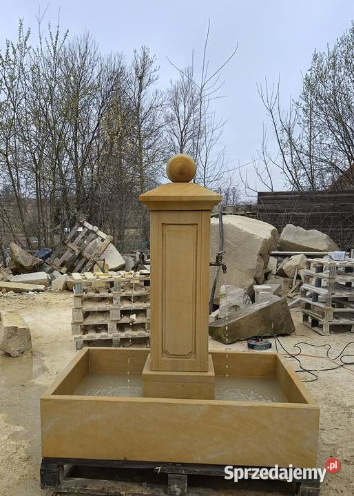 Fontanna z naturalnego piaskowca naturalny Fontanny i kaskady Kamienna Góra sprzedam