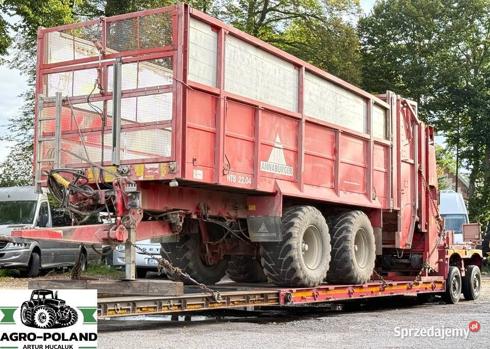 PRZYCZEPA OBJĘTOŚCIOWA ANNABURGER HTS 2204 Kudowa-Zdrój sprzedam