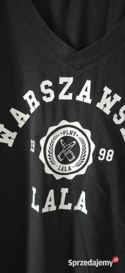 Tshirt Plny Lala Warszawska Lala w XS Topy i koszulki