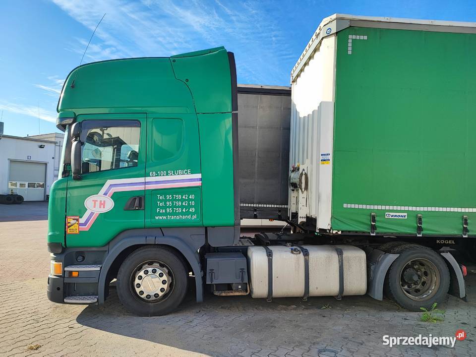 Sprzedam ciągnik siodłowy Scania 2015 diesel lubuskie sprzedam