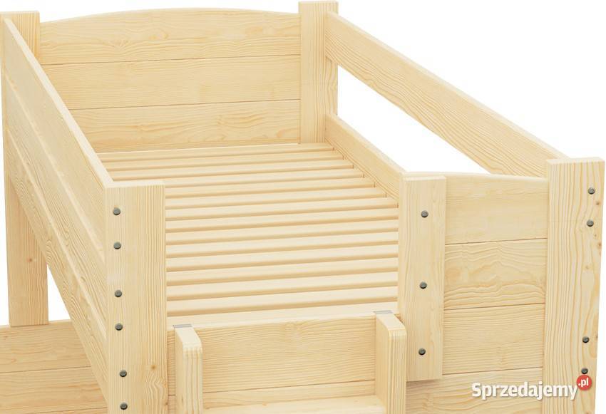 Łóżko piętrowe 3osobowe BEST Zaczarowana