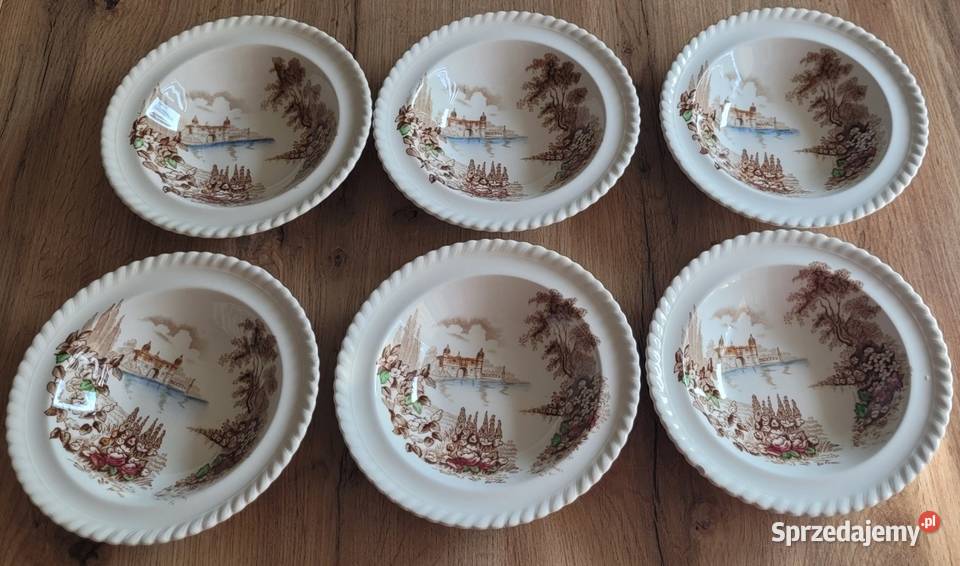 Angielska kostna porcelana Johnson Bros cru Porcelana i szkło małopolskie Kraków