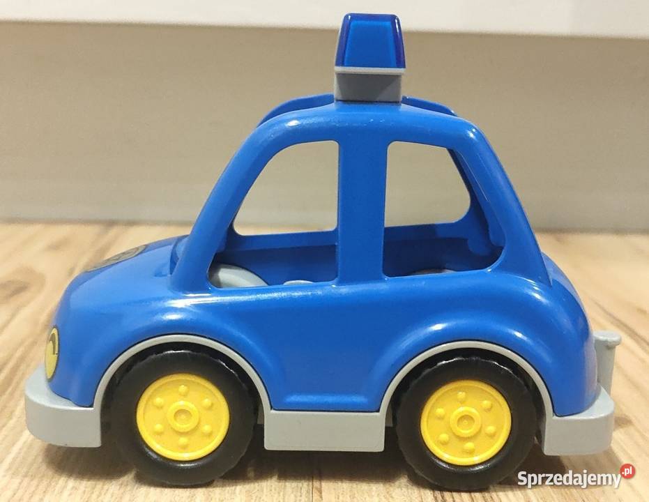 Radiowóz z zestawu Lego Duplo 10532 Policja Warszawa