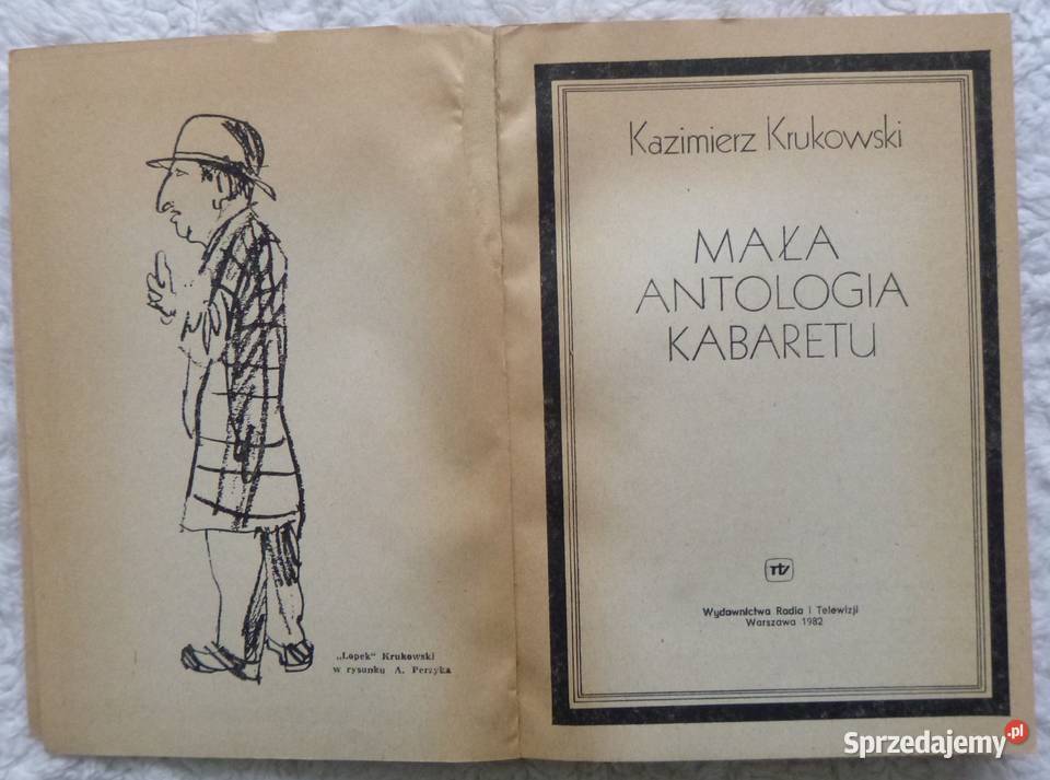 Mała antologia kabaretu Kazimierz Krukowski Warszawa sprzedam