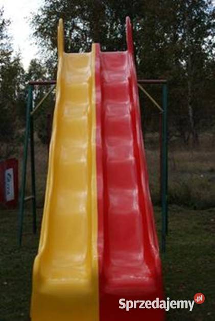 Zjeżdżalnia podwójna falowana 6m z laminatu Sochaczew sprzedam