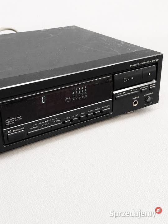 Klasyczny Odtwarzacz CD Sony CDP297 Made in Poddębice