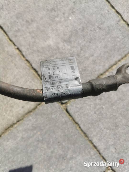 BMW 3 E46 KLEMA PRZEWÓD MASOWY AKUMULATORA osobowe Gorzów Wielkopolski