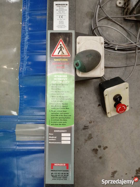 Bramy SZYBKOBIEŻNE ROLOWANE Okazja garażowa Brzóza Stadnicka sprzedam