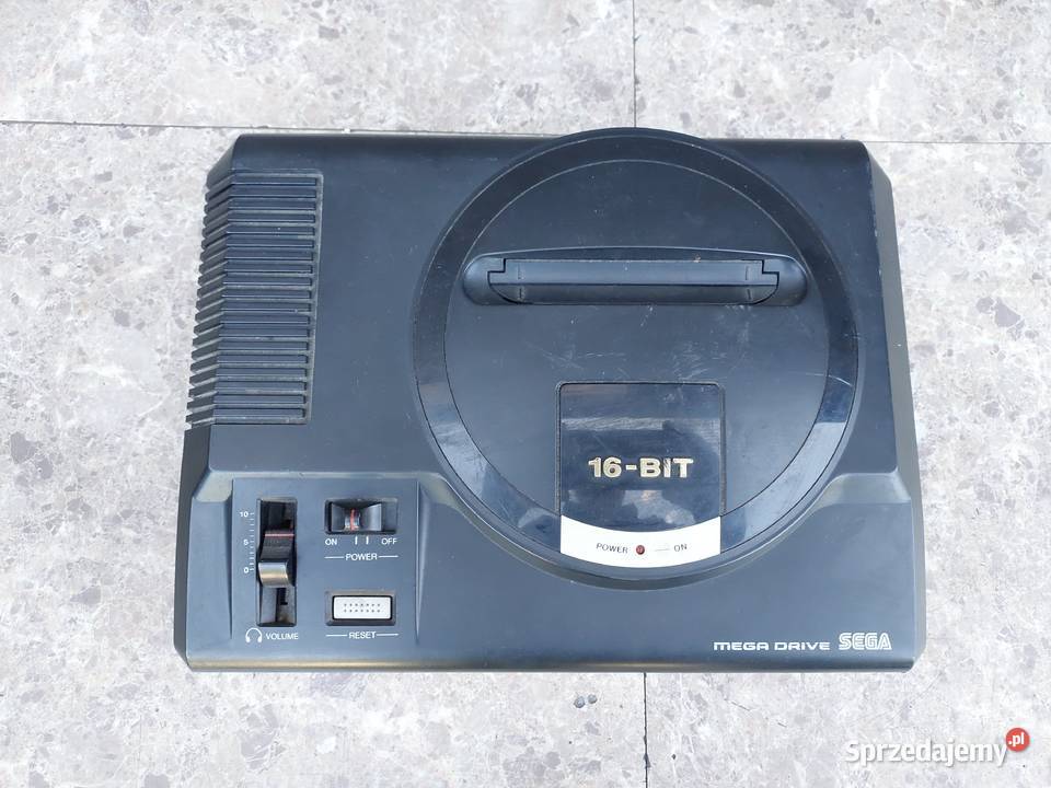 Stara konsola do gier Sega Mega Drive 160118 Tczew