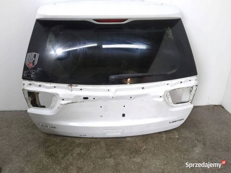 KLAPA TYŁ BIAŁA WK2 Jeep Grand Cherokee IV 2010 Klapy bagażnika świętokrzyskie
