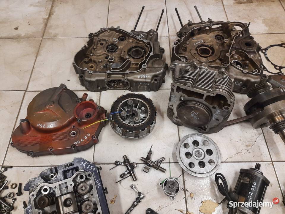 Suzuki DR 750 silnik części głowica wał cylinder Jelenia Góra