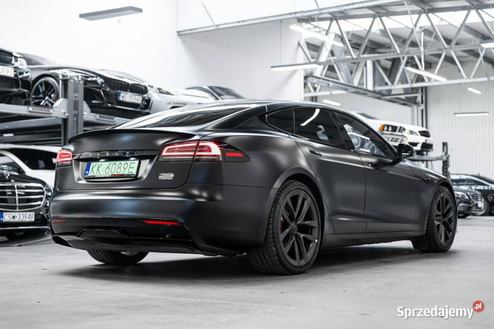 Tesla Model S Plaid 1020 17 000 Gwarancja Samochody osobowe małopolskie Węgrzce sprzedam