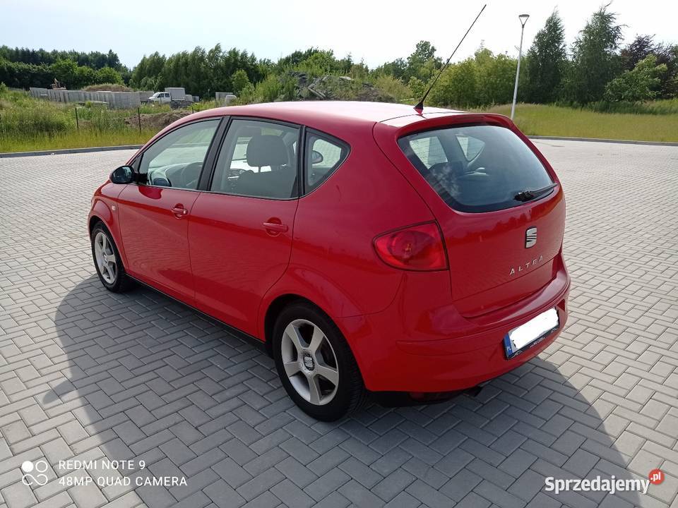 Seat Altea 16 MPI benzyna gaz sekwencja Świdnik