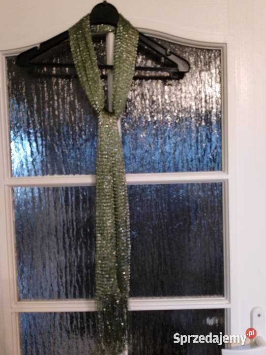 SZALIK długi oliwkowa zieleń z metalicznym Uniseks wielkopolskie