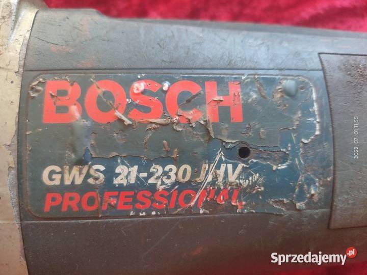 Szlifierka dwuręczna BOSCH GWS 21230 JHV Bielsko-Biała