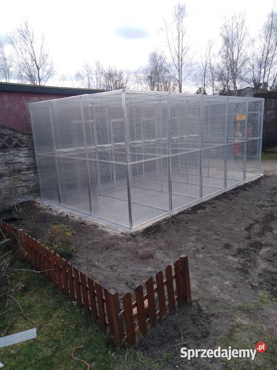 Zestaw wolier woliera aluminiowa małopolskie Czchów