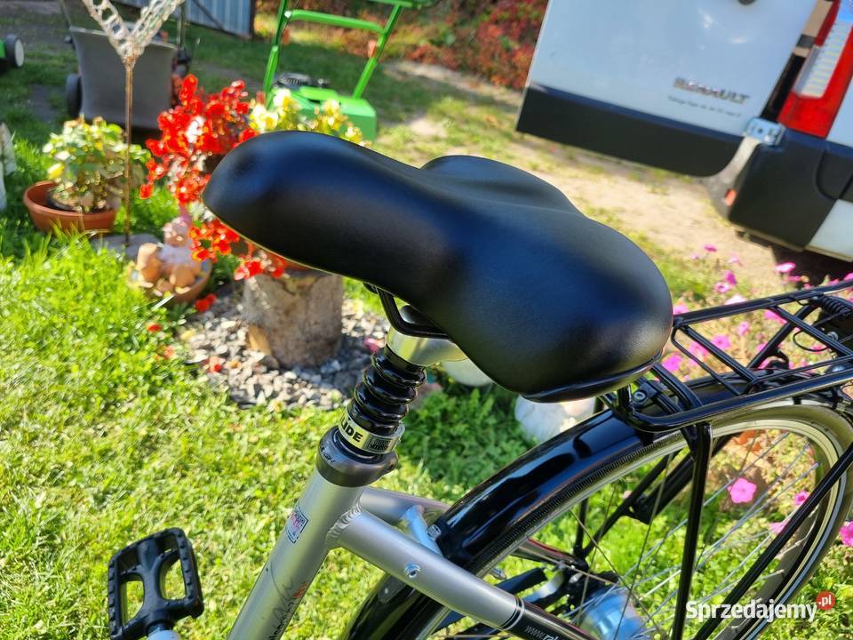 Rower Aluminiowy Damka RALEIGH 7 Biegów Niska Dzierżoniów