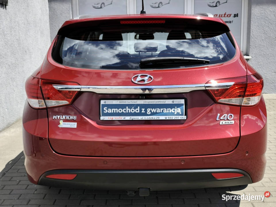 Hyundai i40 niski przebieg ładny Gwarancja podgrzewane fotele Zgierz