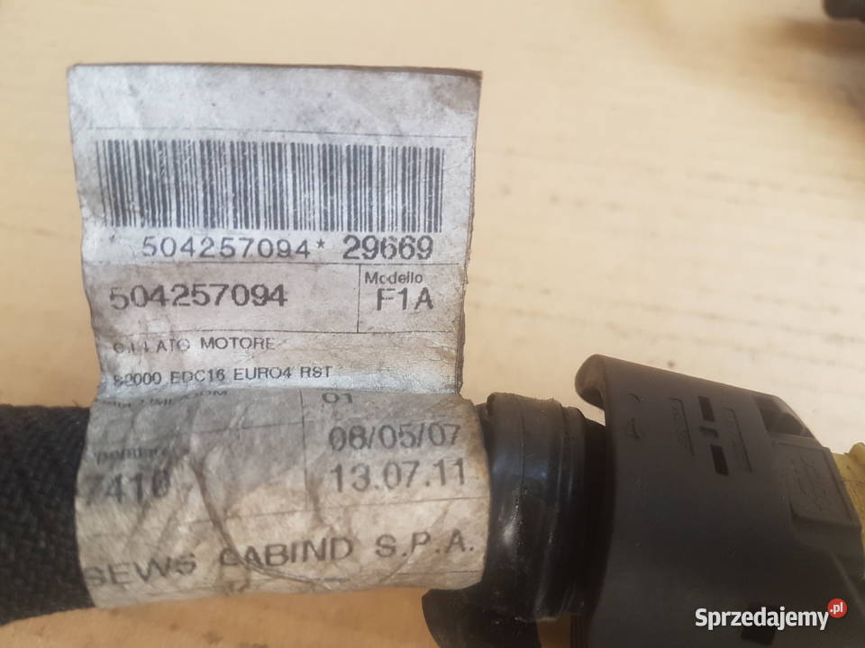 Iveco Daily 4 0611 wiązka instalacja elektryczna dolnośląskie Legnica sprzedam