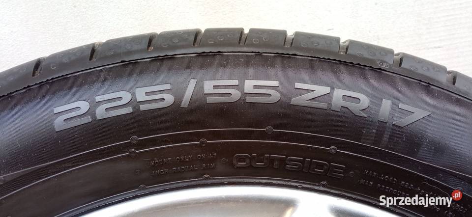 Koła Subaru felga 5x100 opony Nokian 22555 R17