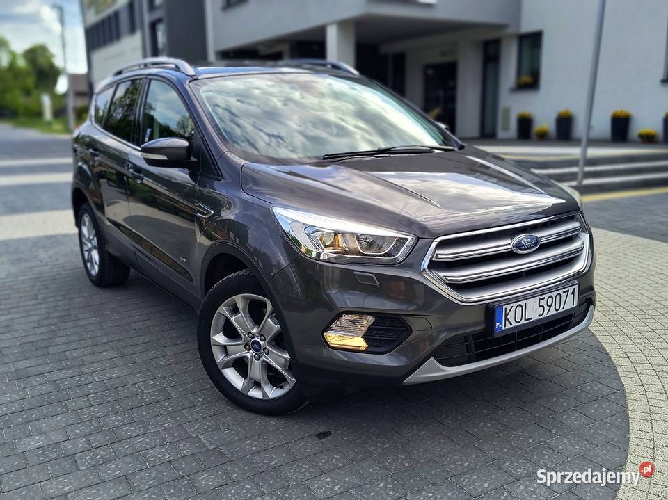 Ford Kuga Titanium 4x4 20 diesel BEZWYPADKOWY hak małopolskie Olkusz sprzedam