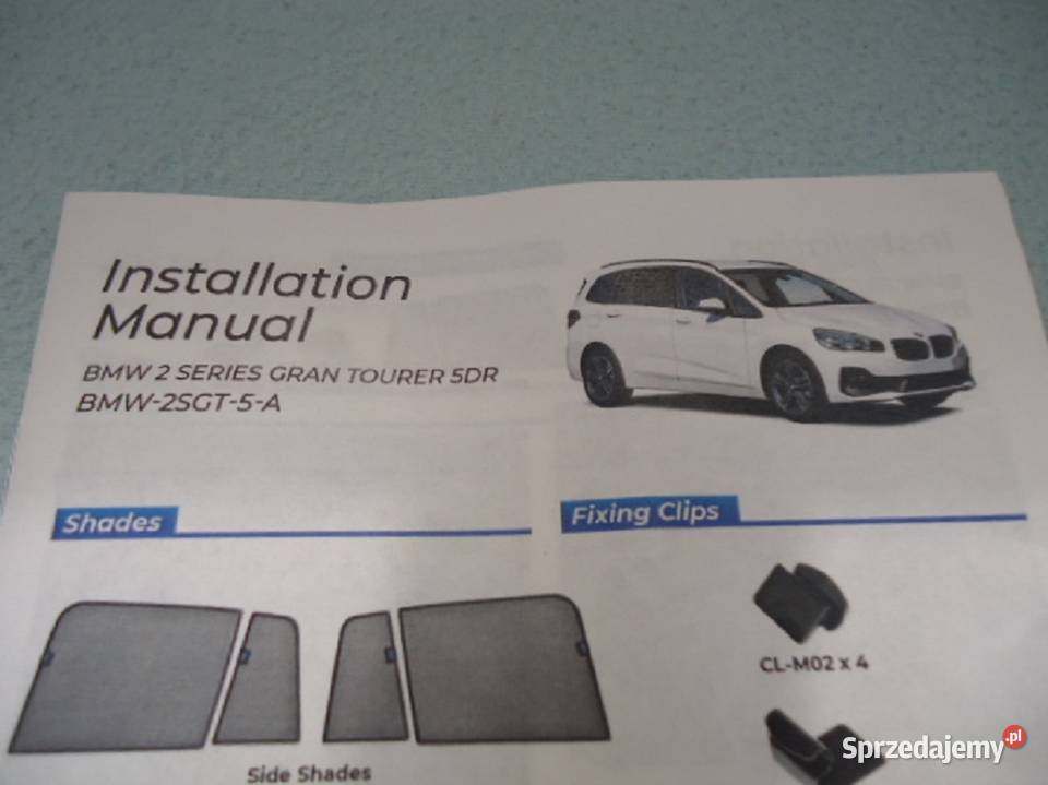 BMW serii 2GRANDTOUERE NOWY KOMPLET OSŁON Jaworzno sprzedam