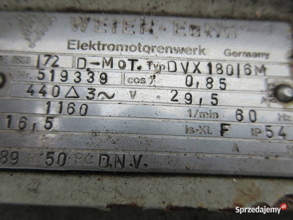 SPRĘŻARKA KOMPRESOR SPERRE 165KW