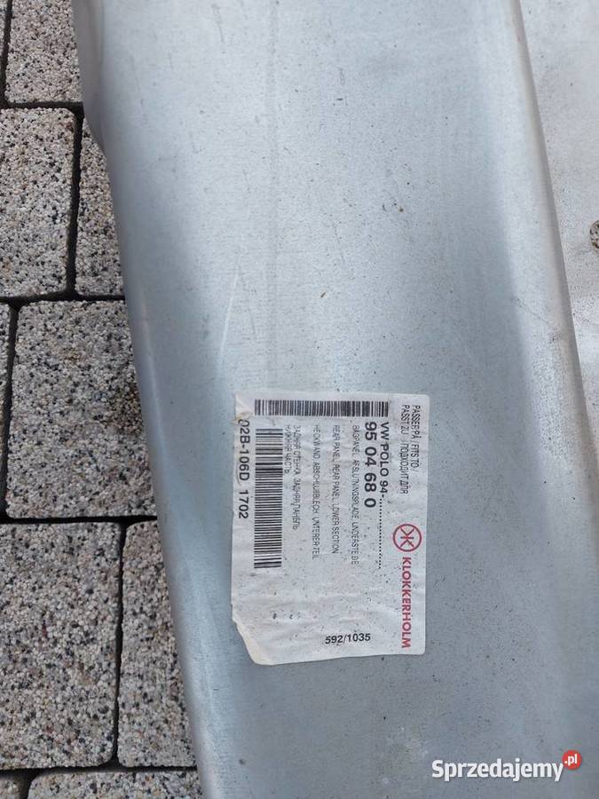 VW Polo 19941999 5d Nowe progi repararurka Gąbin