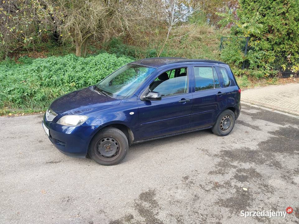 Mazda 2 2004 3500zl nowe sprzęgło i akumulator