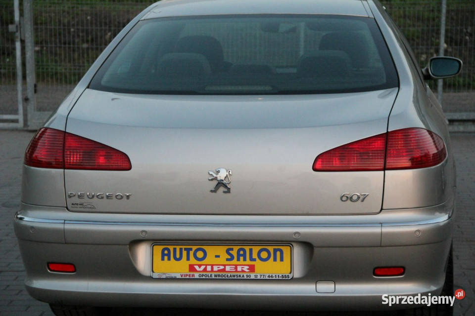Peugeot 607 Zarejestrowanyklimaczujniki Sedan / Limuzyna 607 Opole