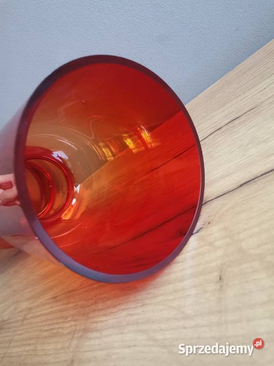 Stary duży wazon szkło Ząbkowice Ludwik Katowice sprzedam