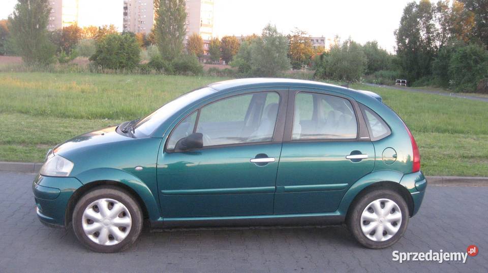 sprzedam citroen c3klimatyzacja wspomaganie zielony Ostrów Wielkopolski