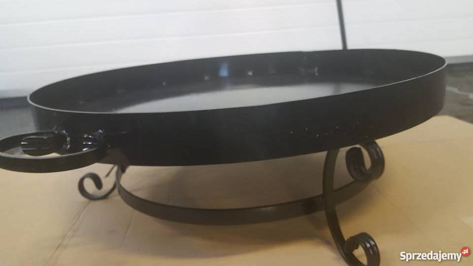 Grill metalowy trójnóg Kuty Polski rozpałka Rzeszotary
