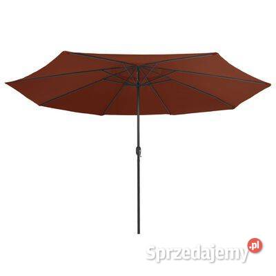 vidaXL Parasol ogrodowy na metalowym słupku 390 Meble ogrodowe Warszawa sprzedam