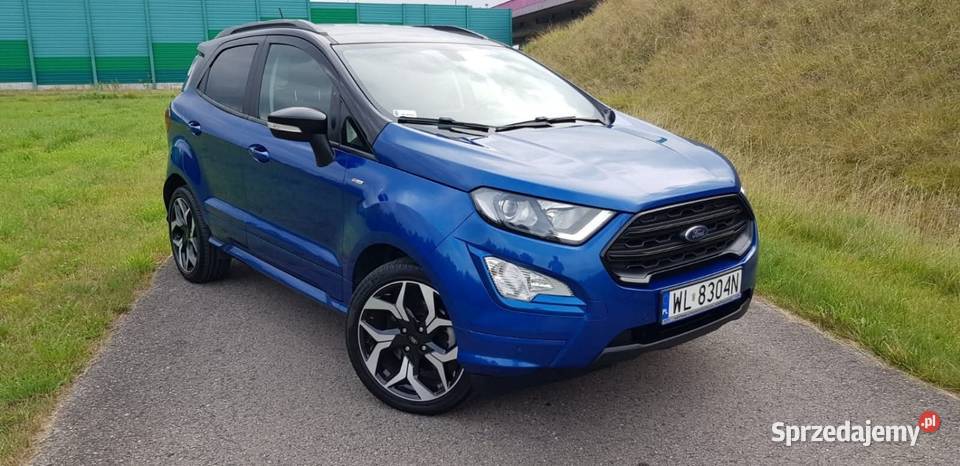 Ford EcoSport STLine 140 STline 2019 nieuszkodzony Mińsk Mazowiecki
