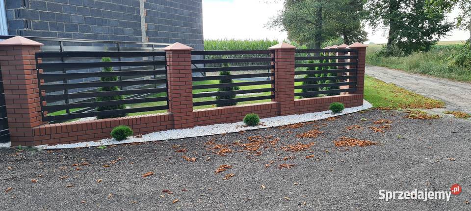 Ala klinkier Imitacja Klinkieru ogrodzenie Piotrków Trybunalski