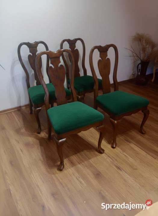 Stylowe 4 krzesła renowacji Okazja Meble Lusówko