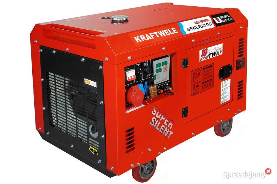 AGREGAT GENERATOR PRĄDOTWÓRCZY WYCISZONY 16 kVA Ząbkowice Śląskie sprzedam