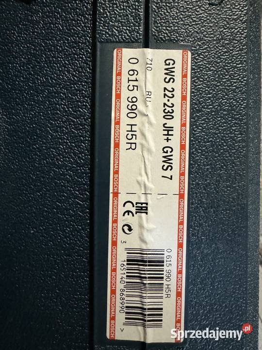 Zestaw szlifierek kątowych Bosch 230 mm i 125