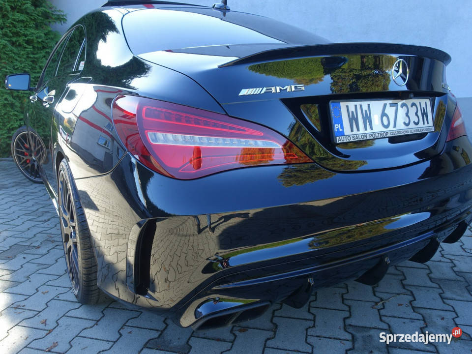Mercedes CLA 45 AMG I 20132019 lakier metallic Mercedes-Benz śląskie sprzedam